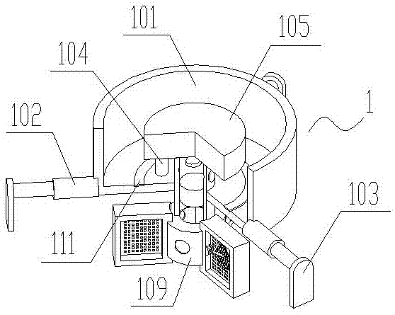 Cold-water brewing device and method for solid brewed food used for microwave oven