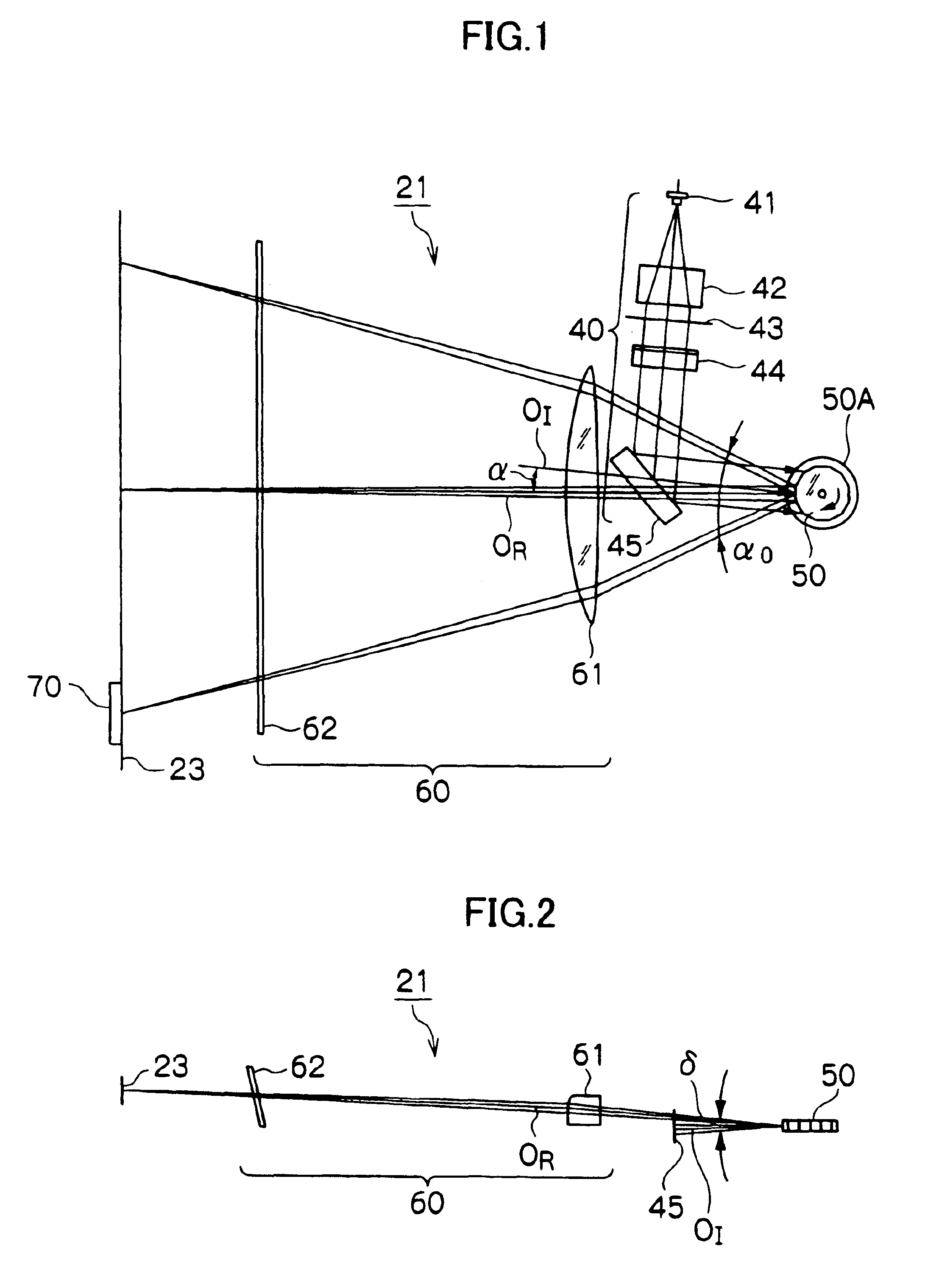 Optical beam scanning device