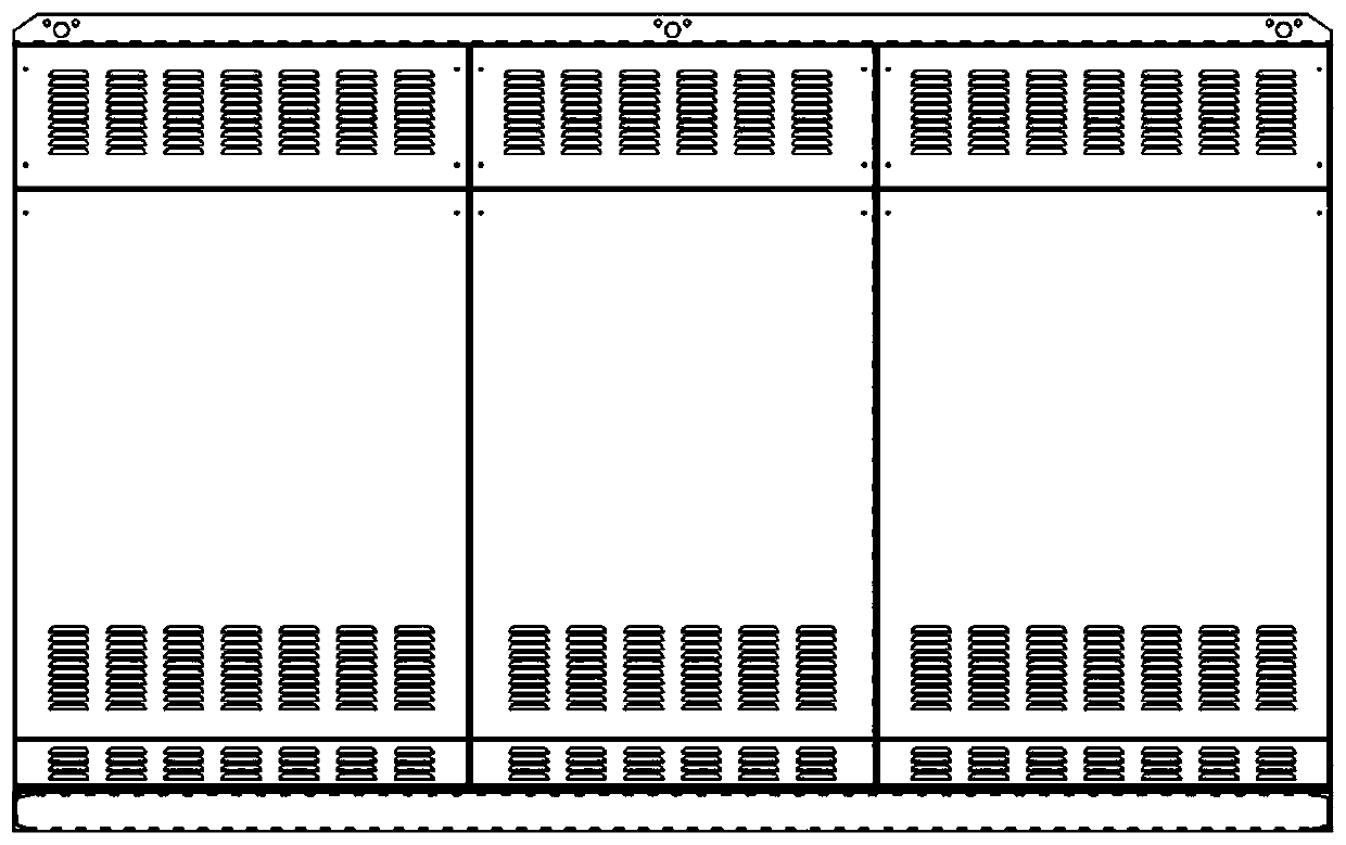 High-integration novel marine direct-current main distribution board