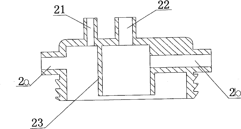 Filtering device with automatic detection structure