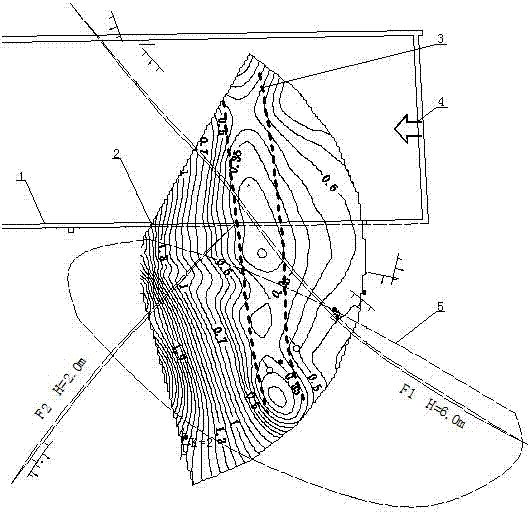 Water retaining method for coal mining process