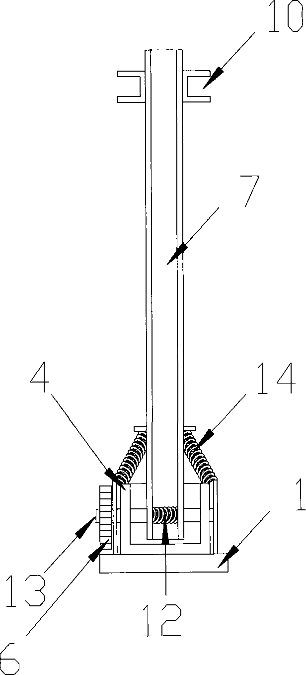 Decelerating belt type buffering vehicle stopping mechanism