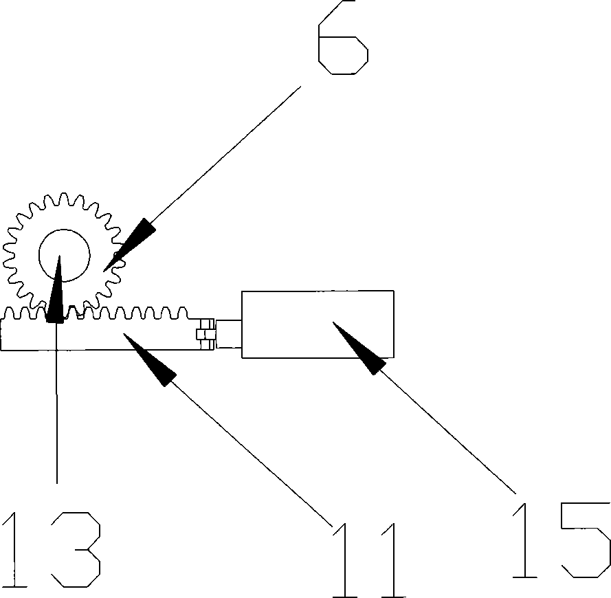 Decelerating belt type buffering vehicle stopping mechanism