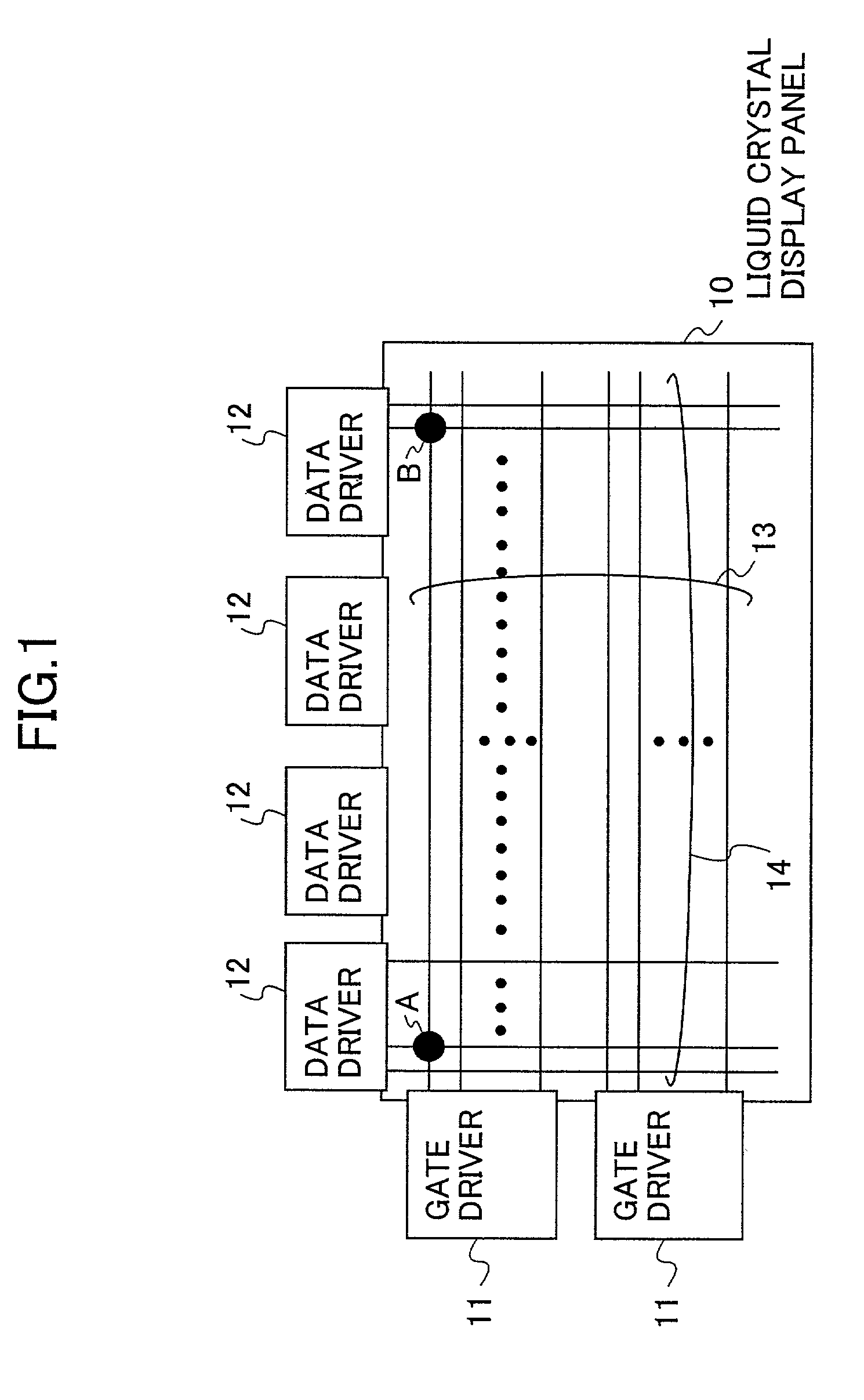 Liquid crystal display apparatus operating at proper data supply timing