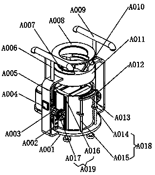 Application method of gynecological dressing change frame capable of automatically adjusting position of waste pail opening