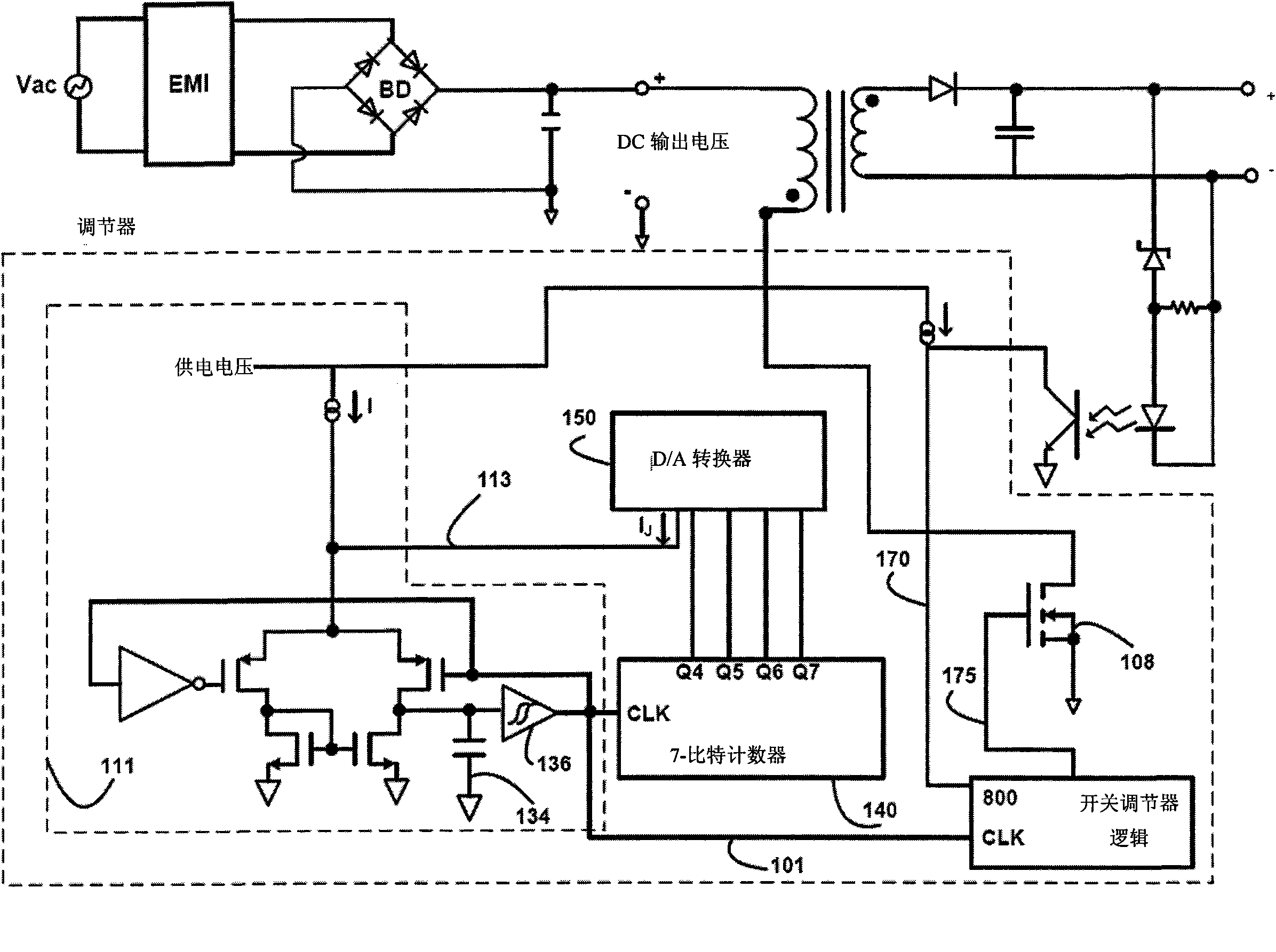 Switch power supply as well as used frequency jitter generating device and method thereof