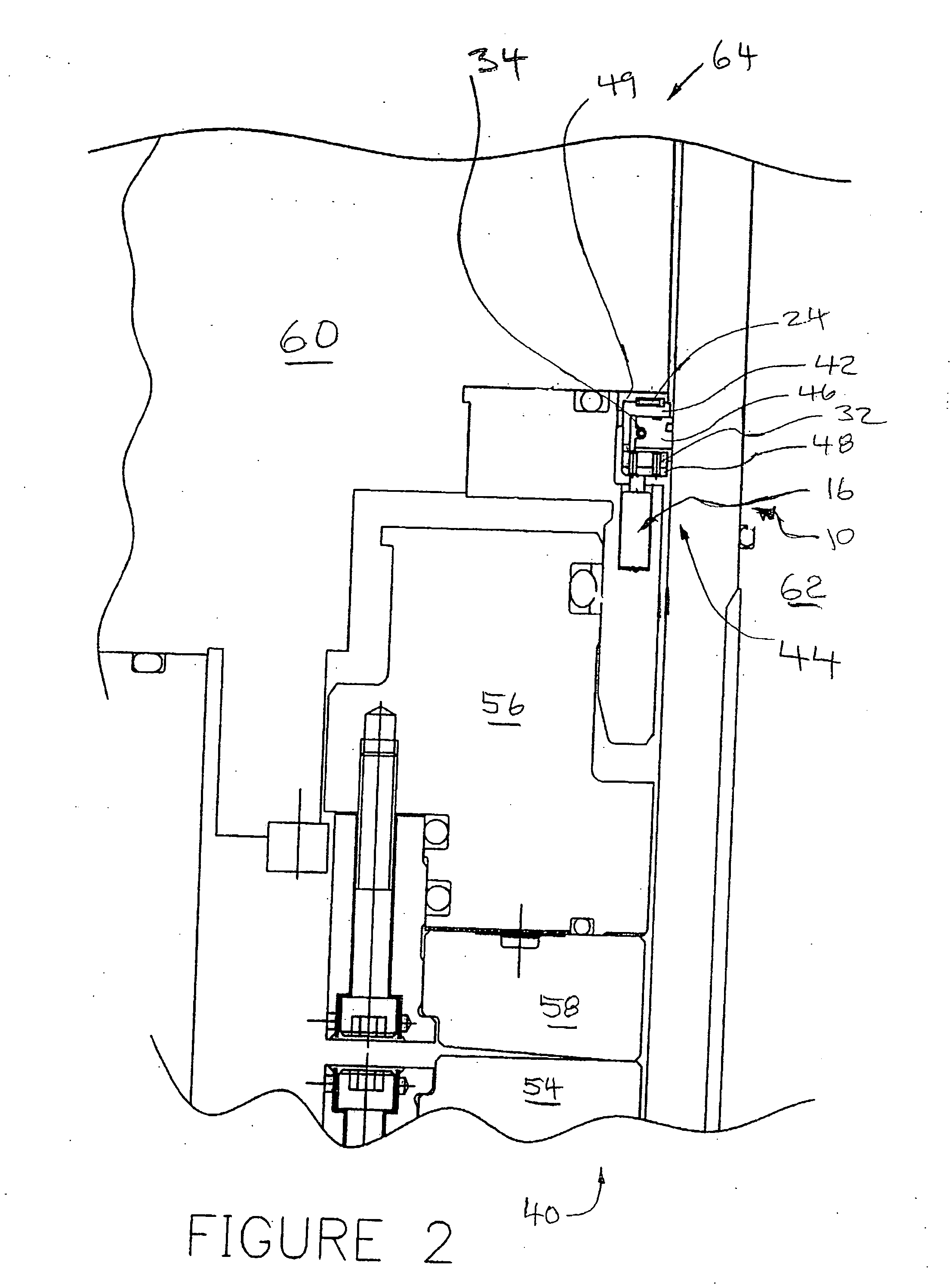 Shutdown seal for reactor coolant pump