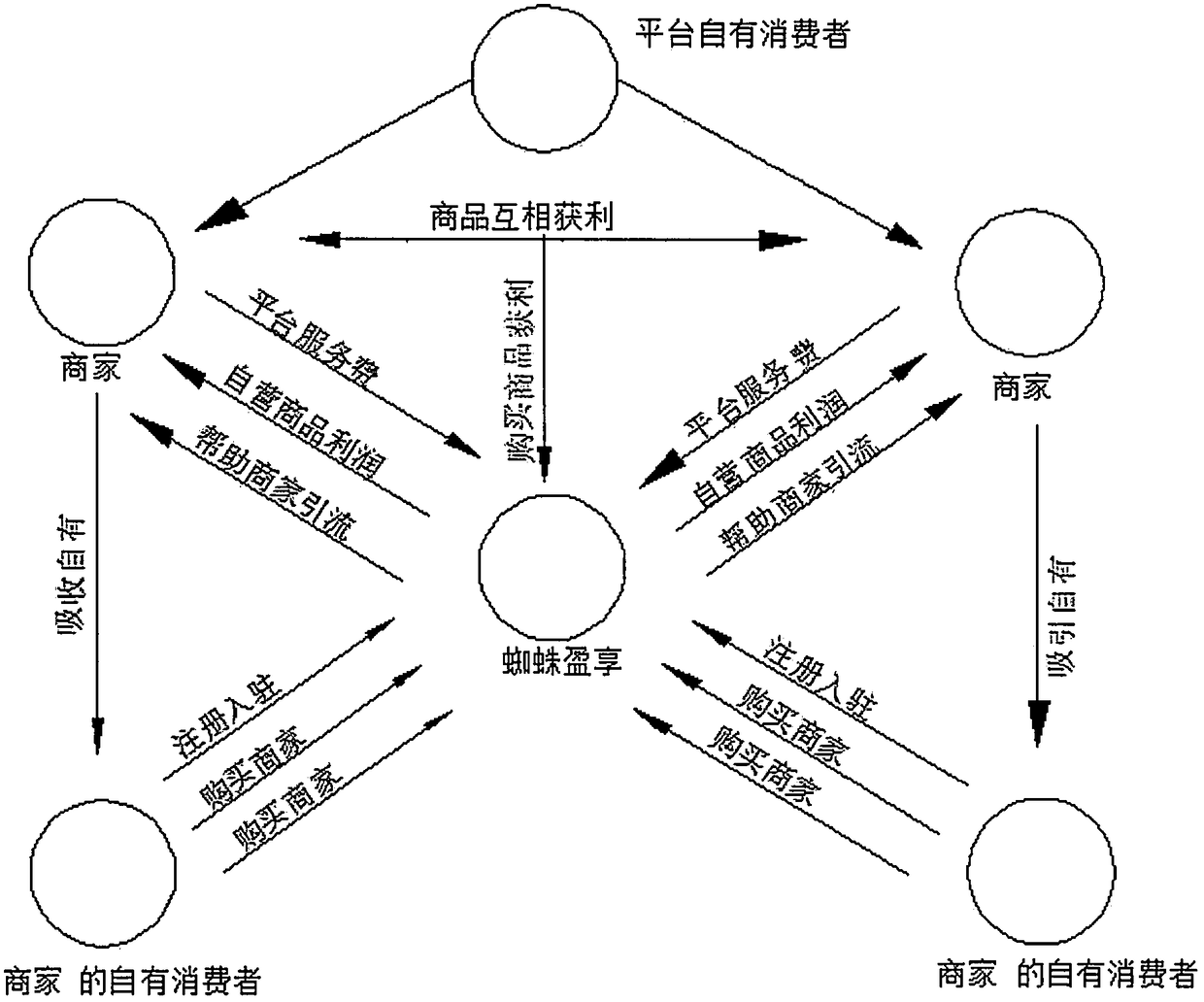 A novel electronic commerce operation platform and an operation method