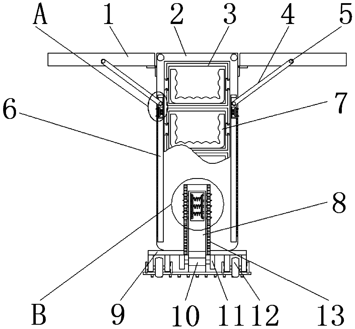 Mold display device for mathematics education