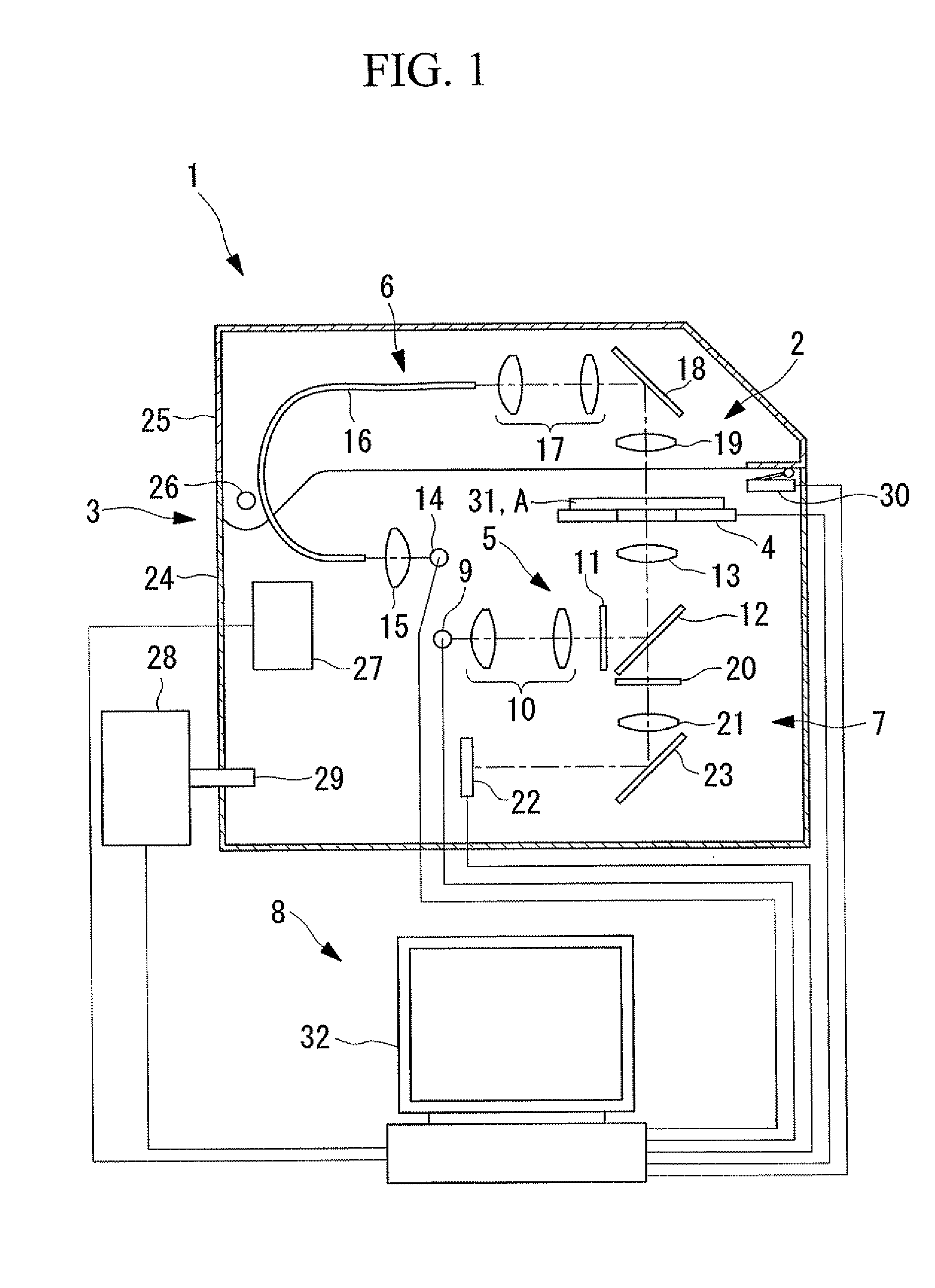 Optical microscope apparatus