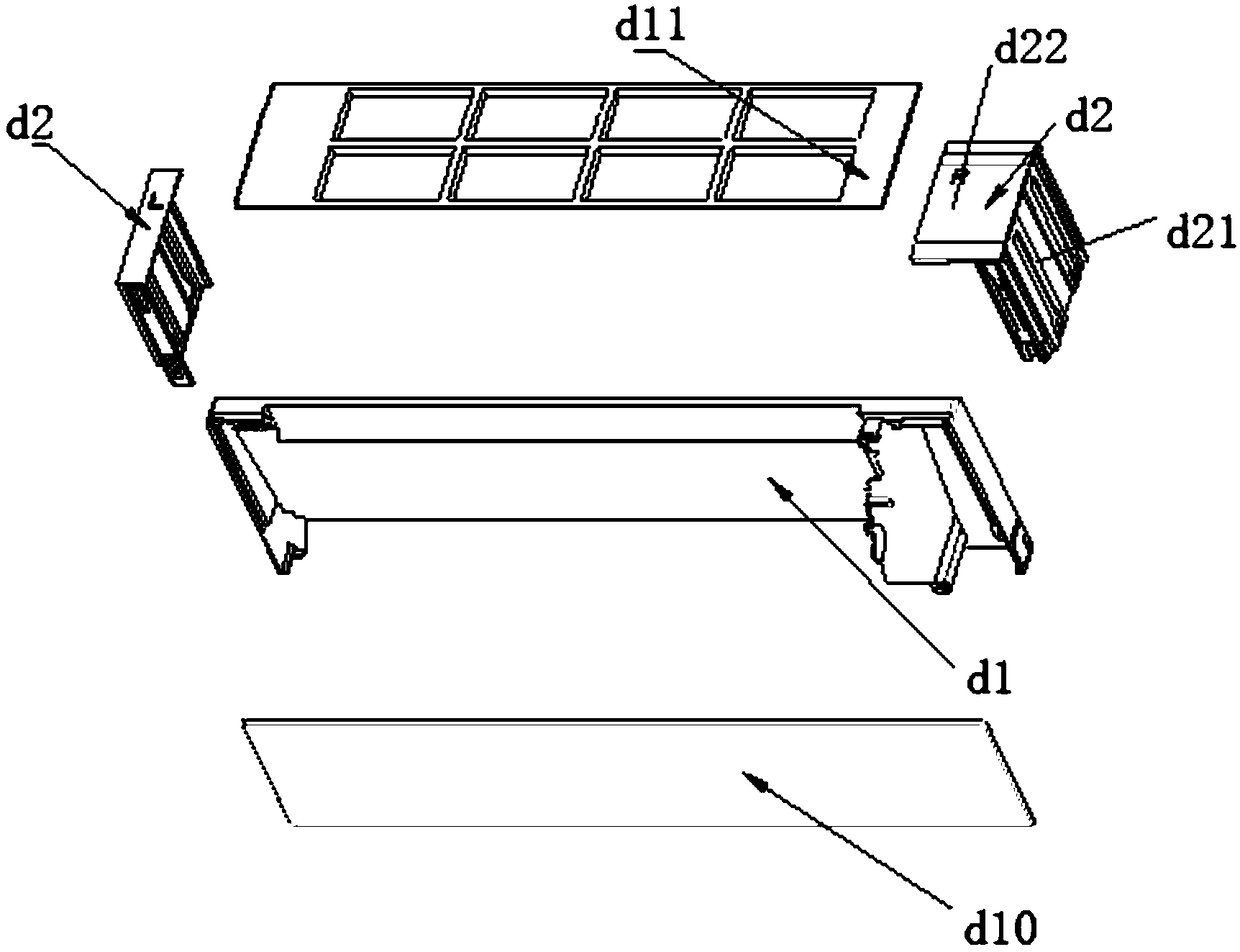 Air conditioner pedestal assembly and air conditioner