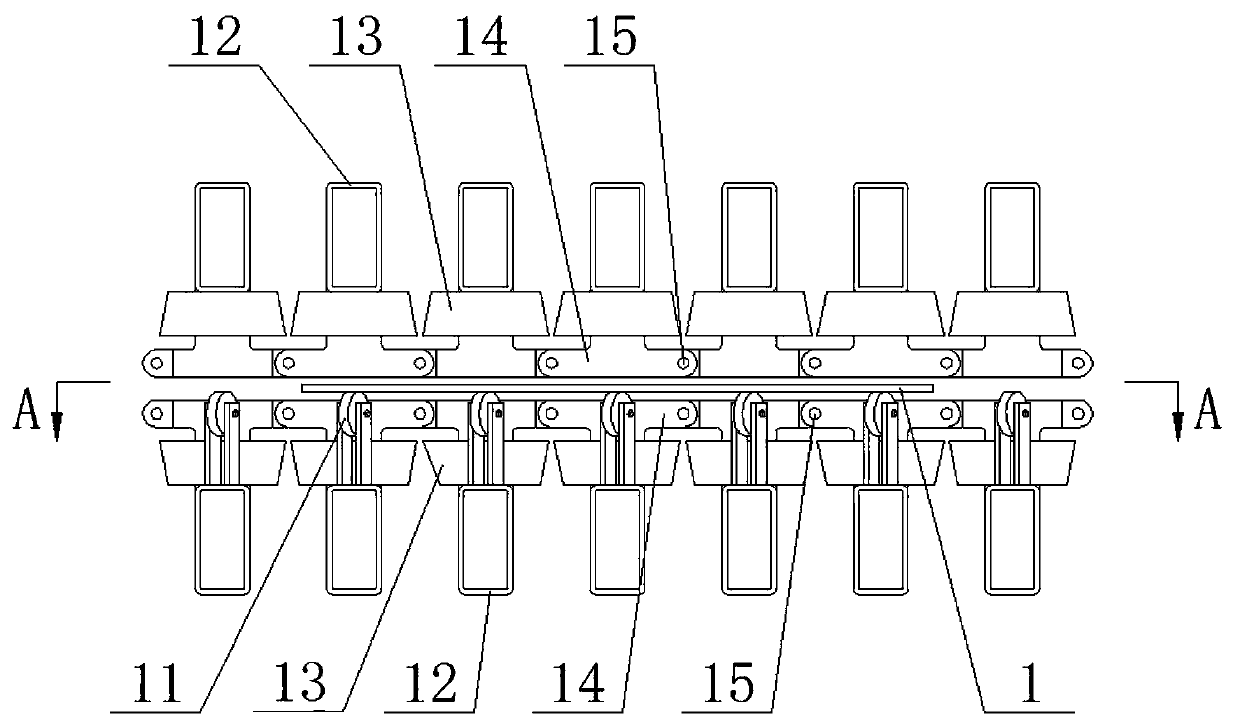 Device and method for producing tempered glass with single curved arc surface