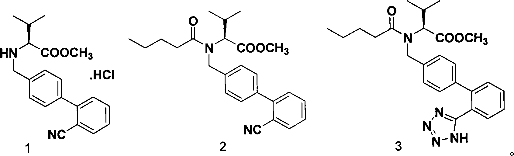 Improved process for synthesizing valsartan