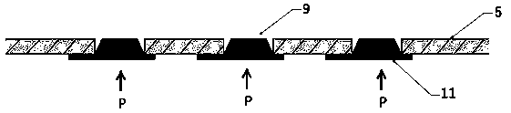 A kind of production process and production device of fiber composite airgel felt