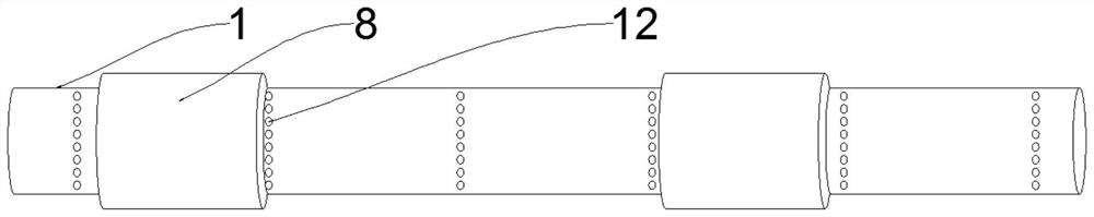 Low-smoke, halogen-free and flame-retardant double-layer insulated wire