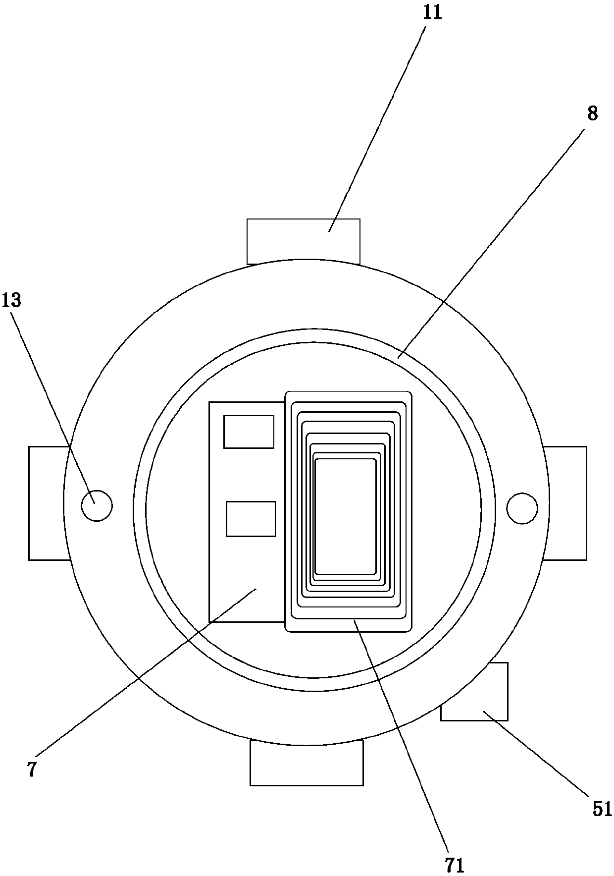 Antifog panoramic camera