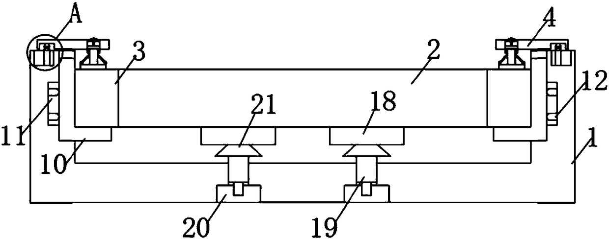 Flexibly mounted capacitive sensor and electrode structure thereof