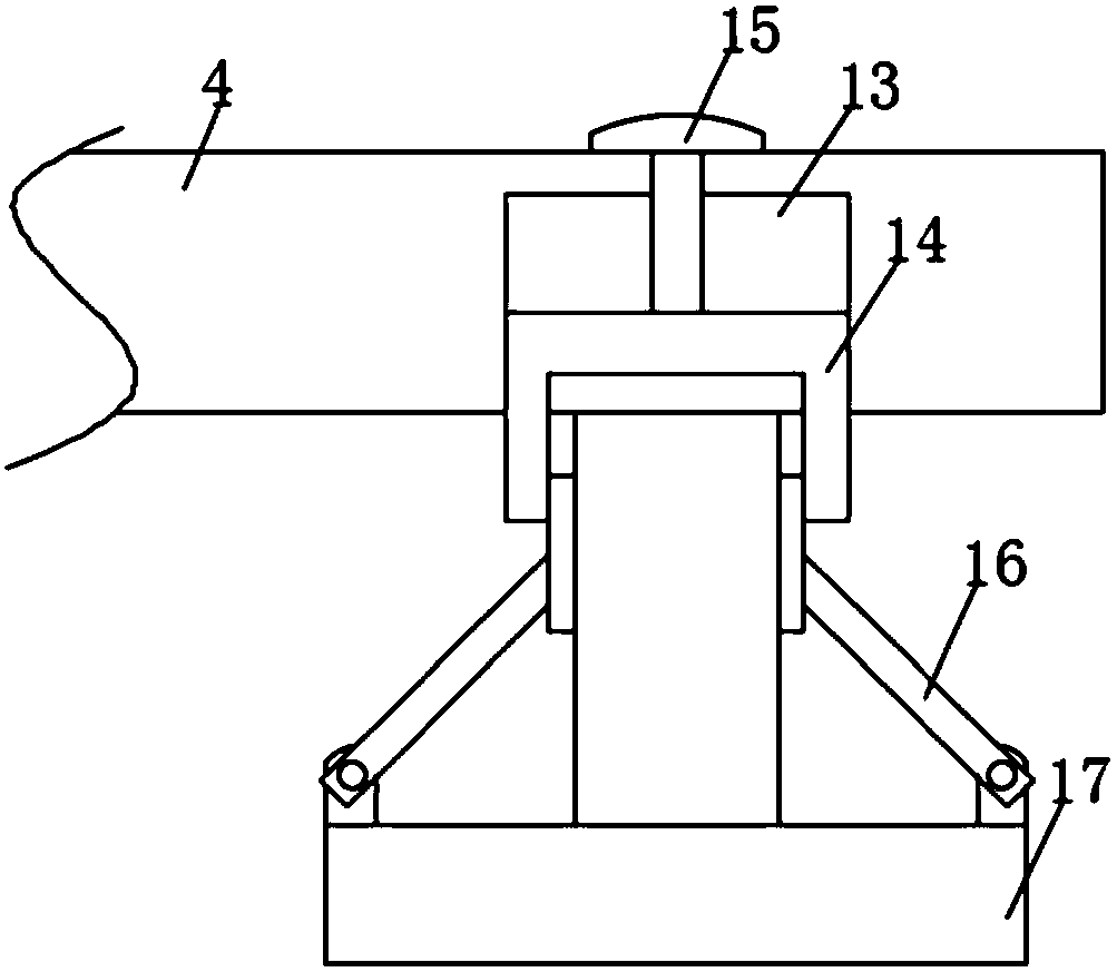 Flexibly mounted capacitive sensor and electrode structure thereof