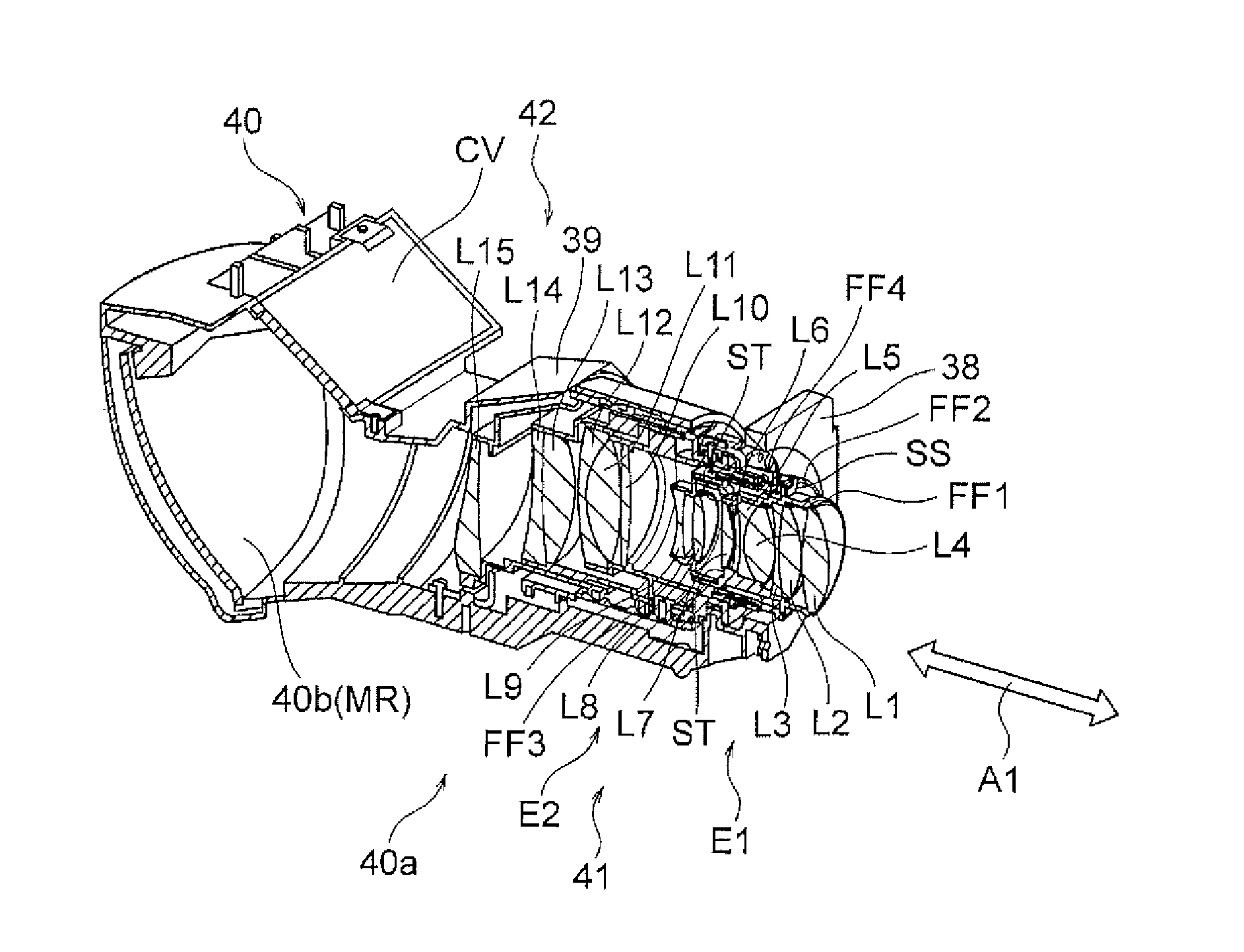 Projection system and projector