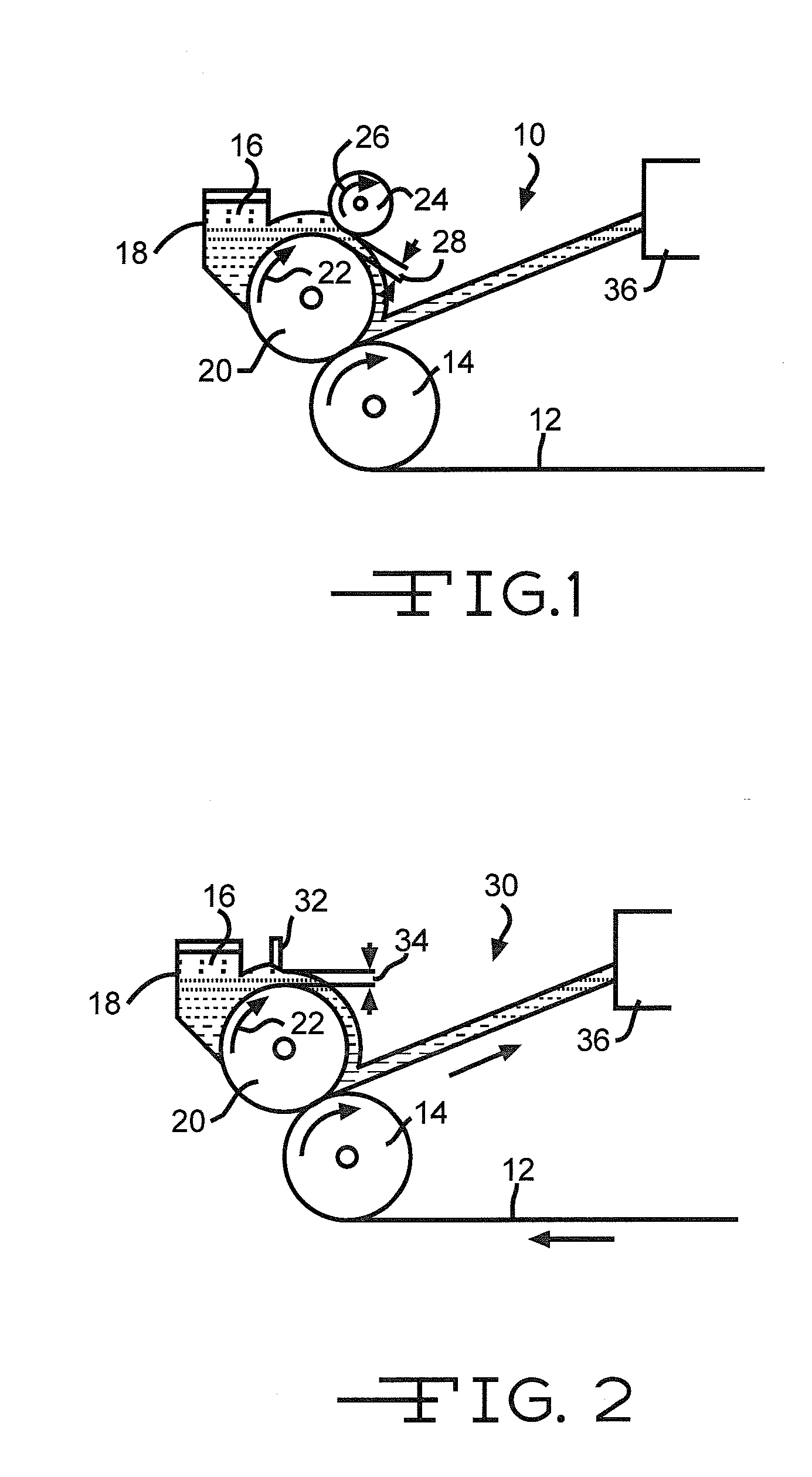 Method of making electrodes with distributed material loading used in electrochemical cells