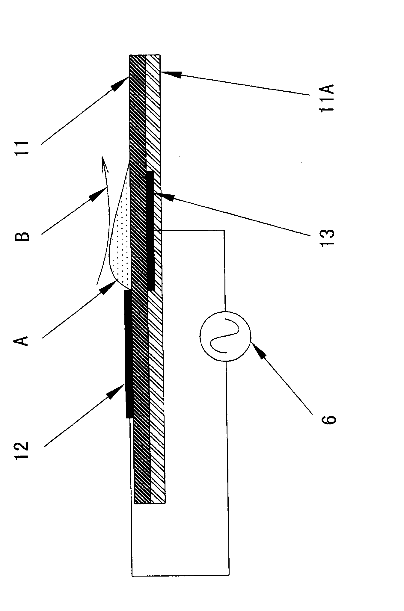 Control system and control method for plasma excitation for cascade internal flow