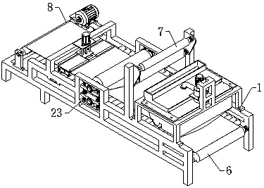 Non-setting adhesive laminator device for uniform gluing and cutting