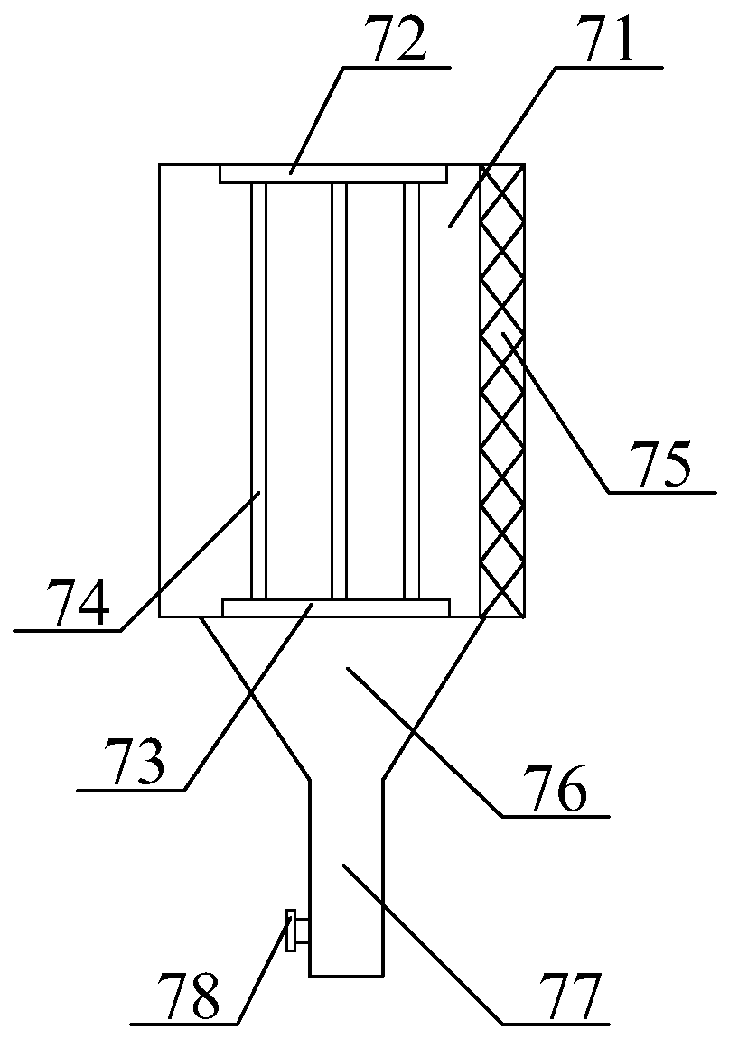 Multi-occasional application waste gas purifying device for environmental protection engineering