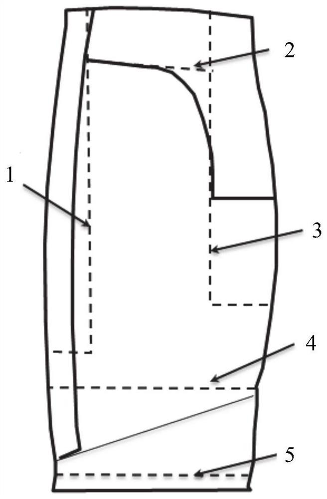 Laminated composite material fan blade and reinforcing method thereof