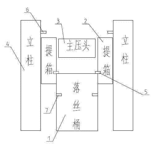 Filter tow packing machine and control method thereof