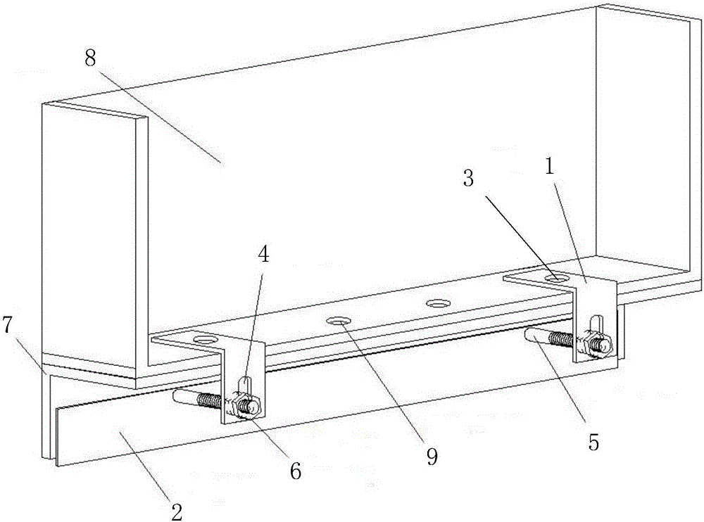 Aluminum cyclostyle and concrete wall bottom rot protective structure