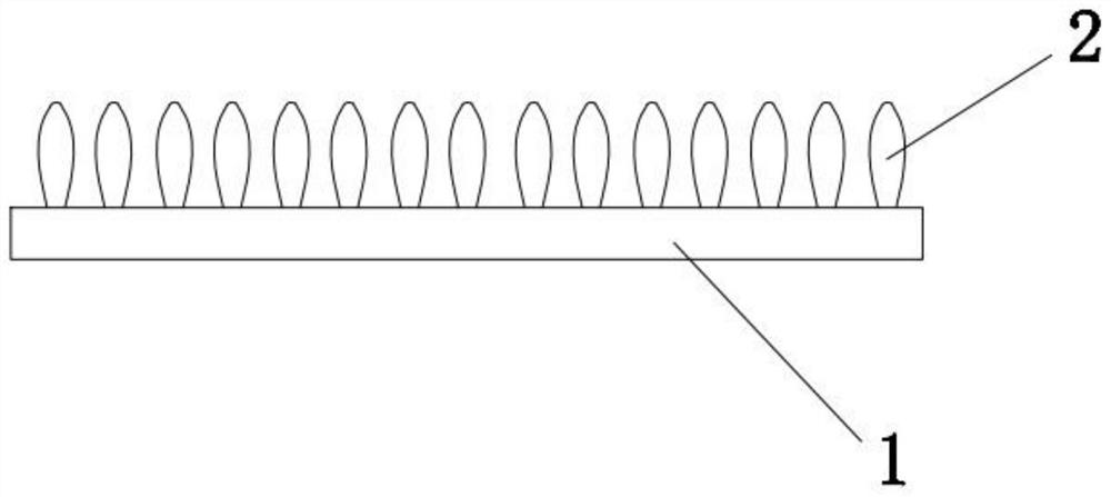 Variable raised warp knitted fabric and knitting method