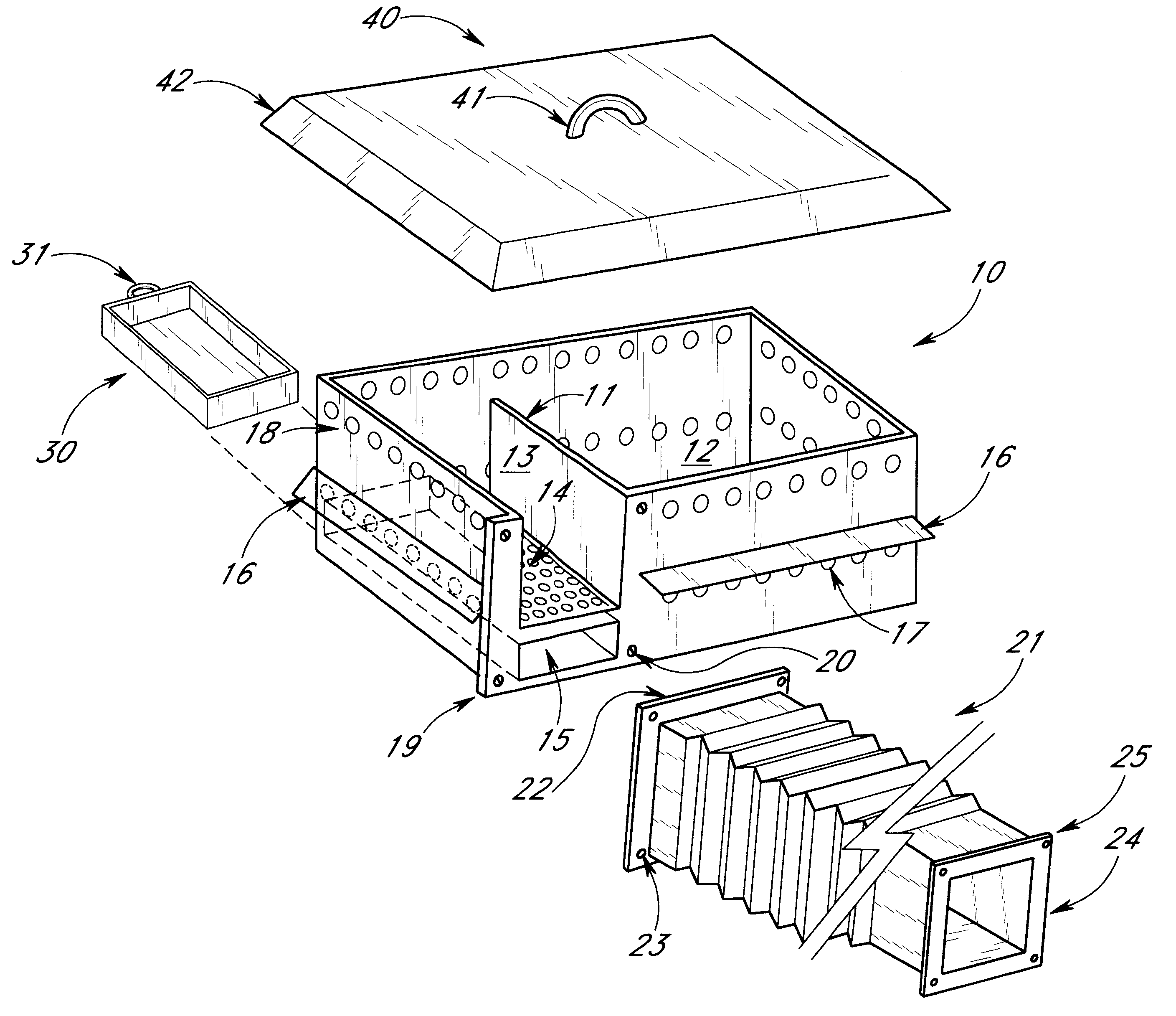 Litter box assembly