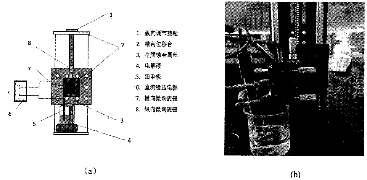 Method for preparing nodular micro-nano metal cone through electricity chemistry corrosion