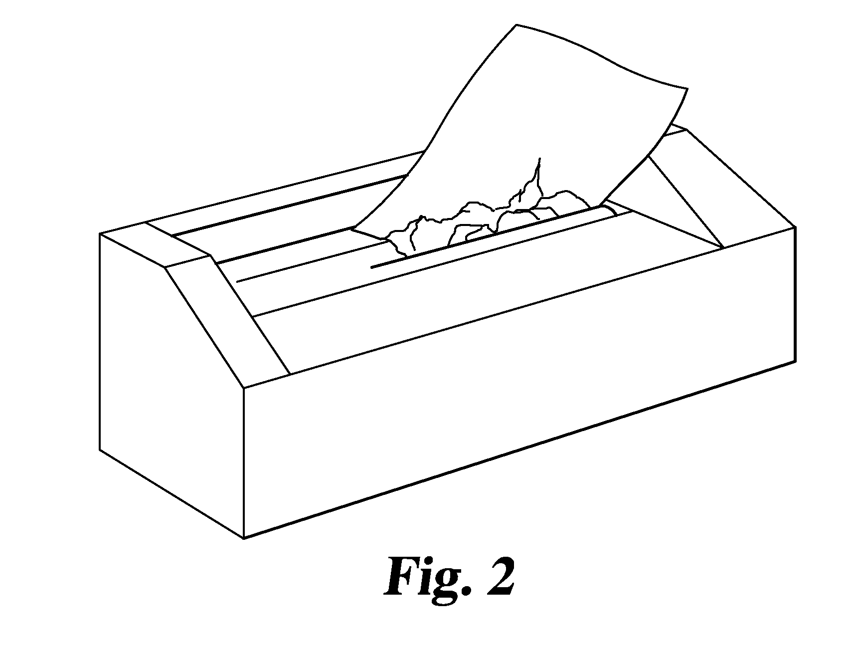 Intake limiting device for document shredder