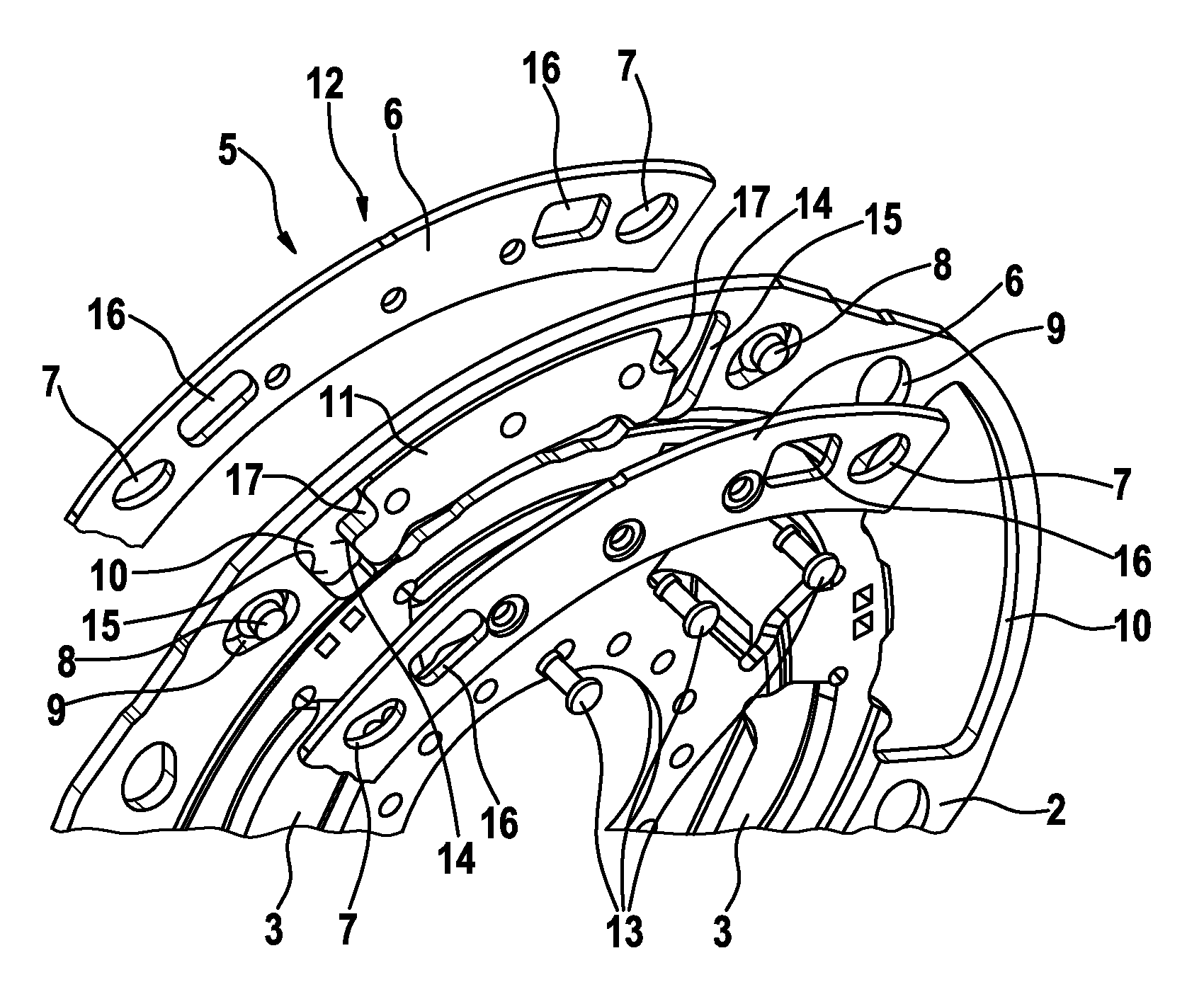 Rotary vibration damper with centrifugal force pendulum