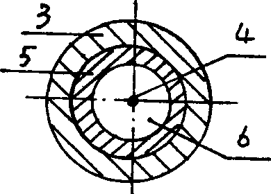 Medium in atmospheric pressure blocking off discharging plasma gun