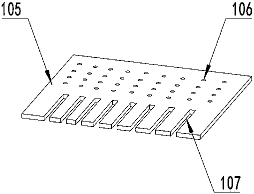 Desilting structure and hydraulic engineering desilting device