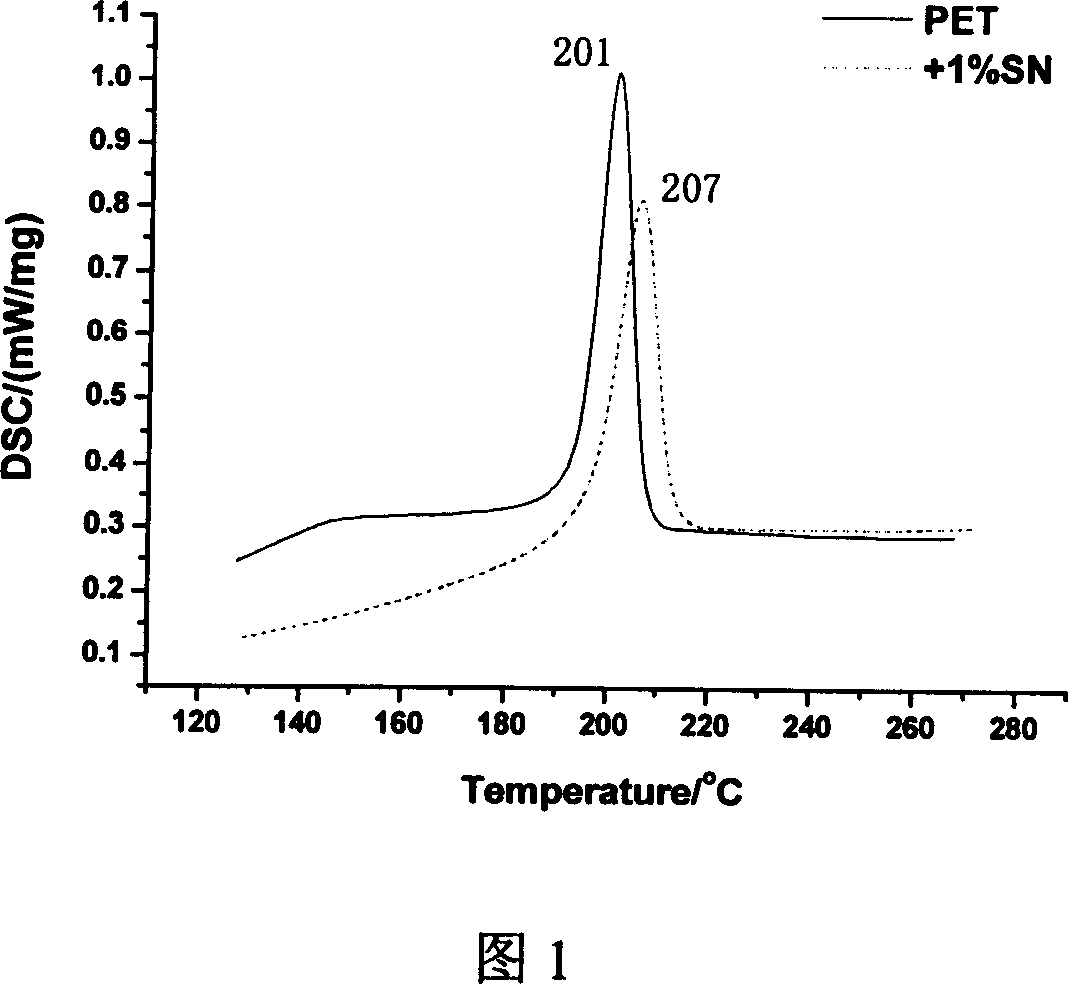 Core-shell structure ionomer for PET resin toughening crystallization and method for making same