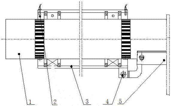 Non-contact dynamic measurement system for torque of rotating shaft based on optical fibers