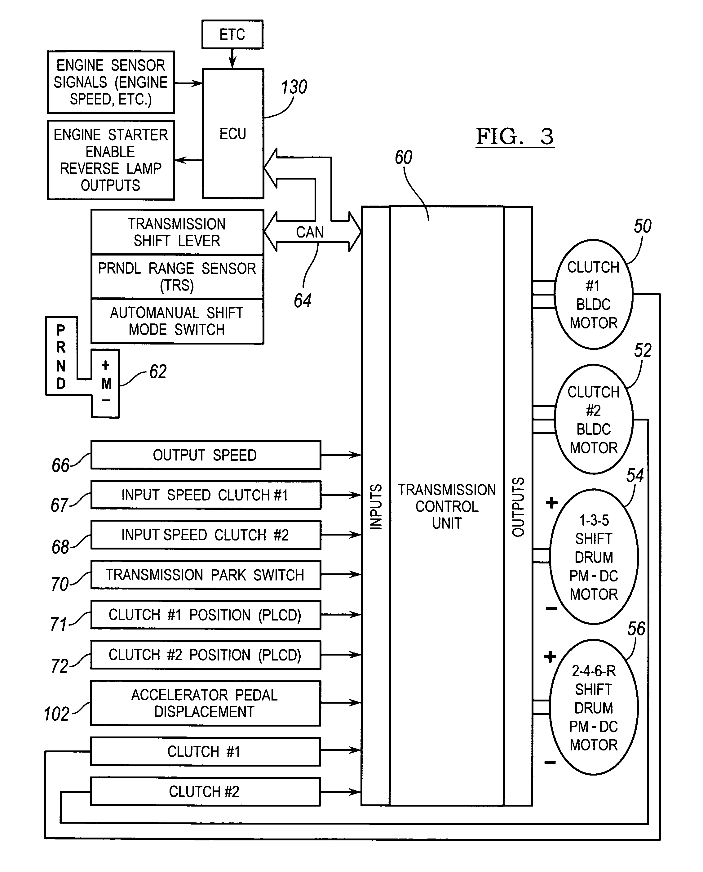 Control strategy for avoiding tip-in noise in a powershift transmission