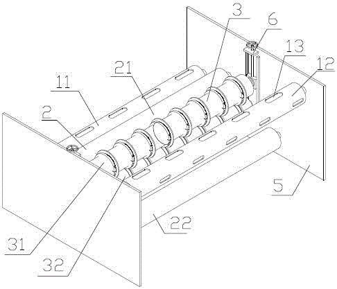 A high-efficiency dividing machine suitable for curtains