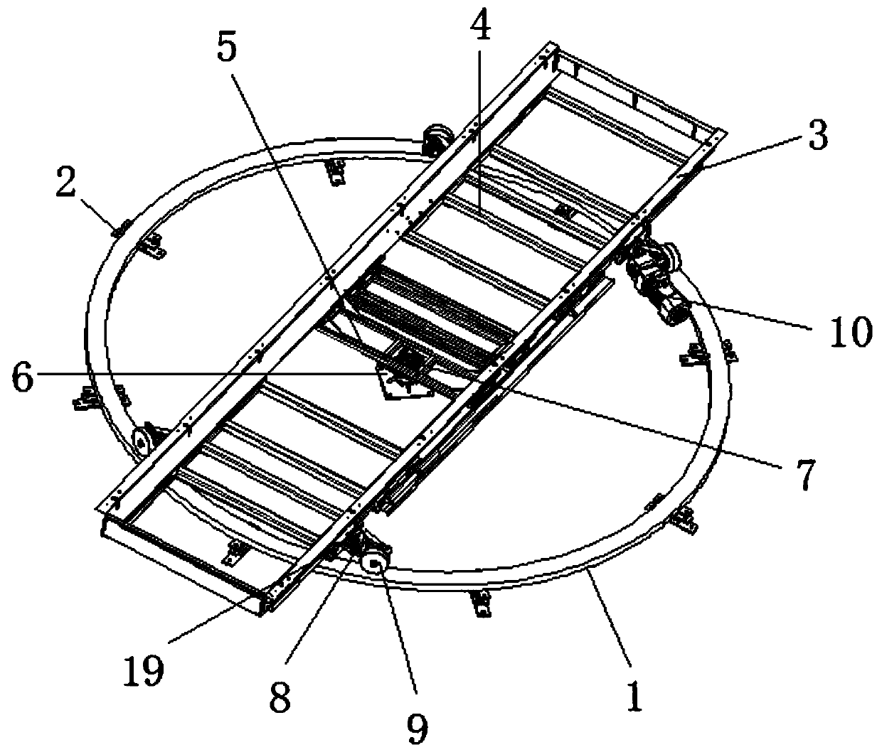 Rotating type LED lamp capable of adjusting illuminating angle