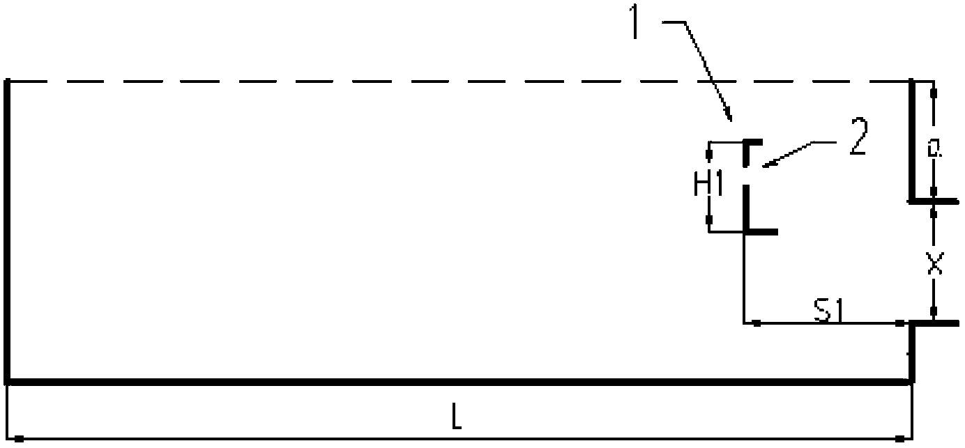 Uniform air distribution device for air chamber inlet of grate-fired furnace