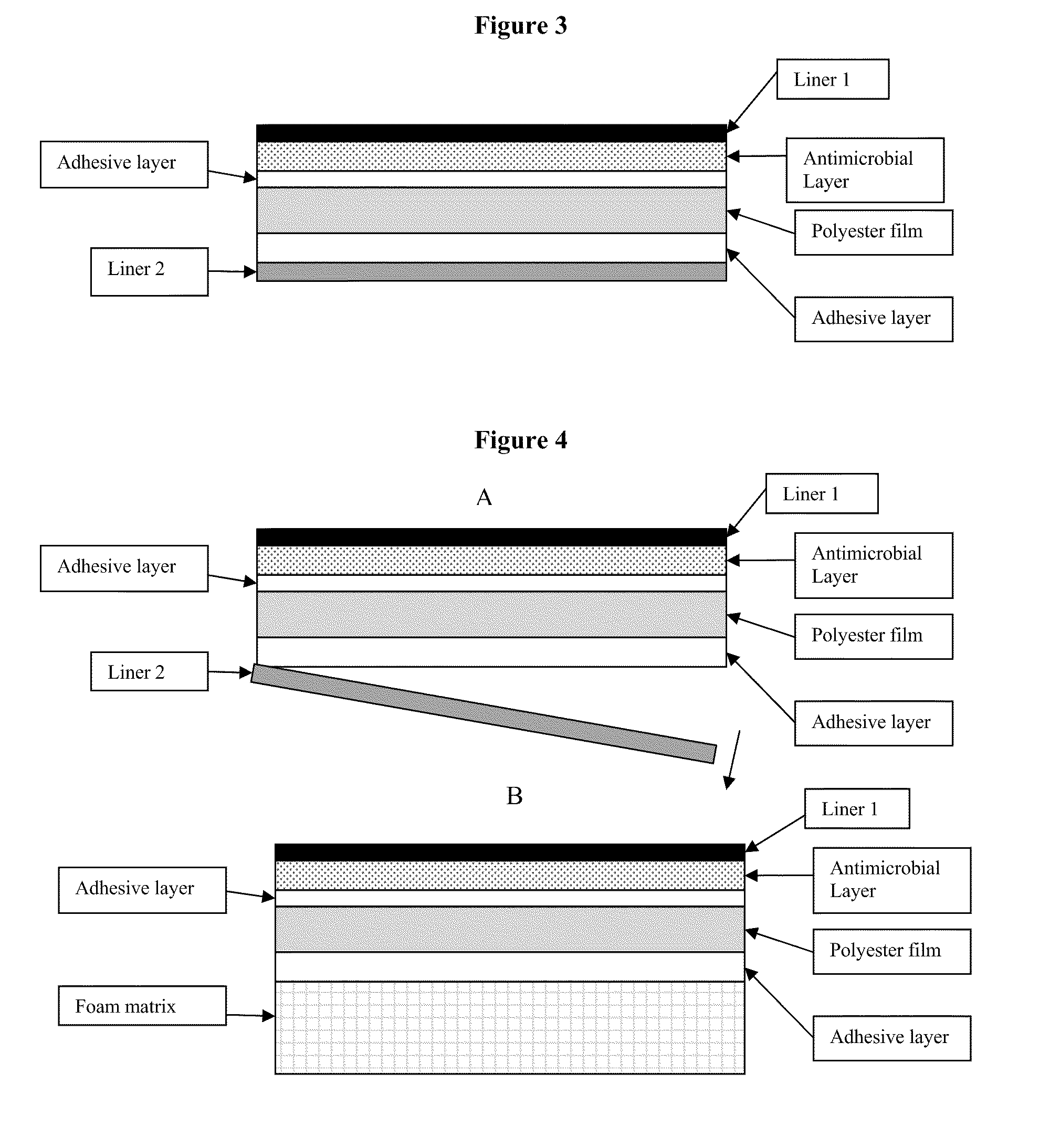 Antimicrobial laminate constructs