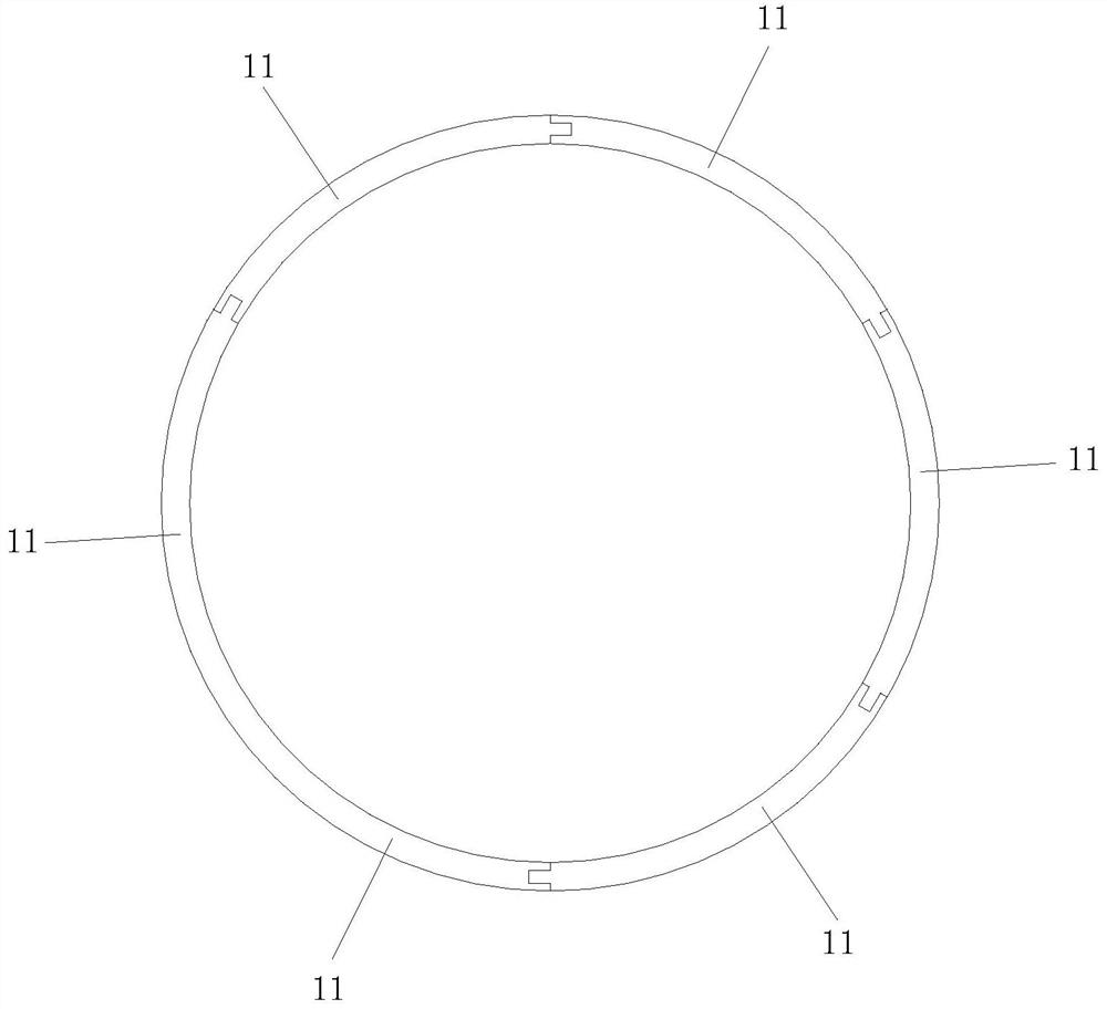 Radio-frequency ablation needle positioning structure, using method and detachable orthopedic guider of radio-frequency ablation needle positioning structure