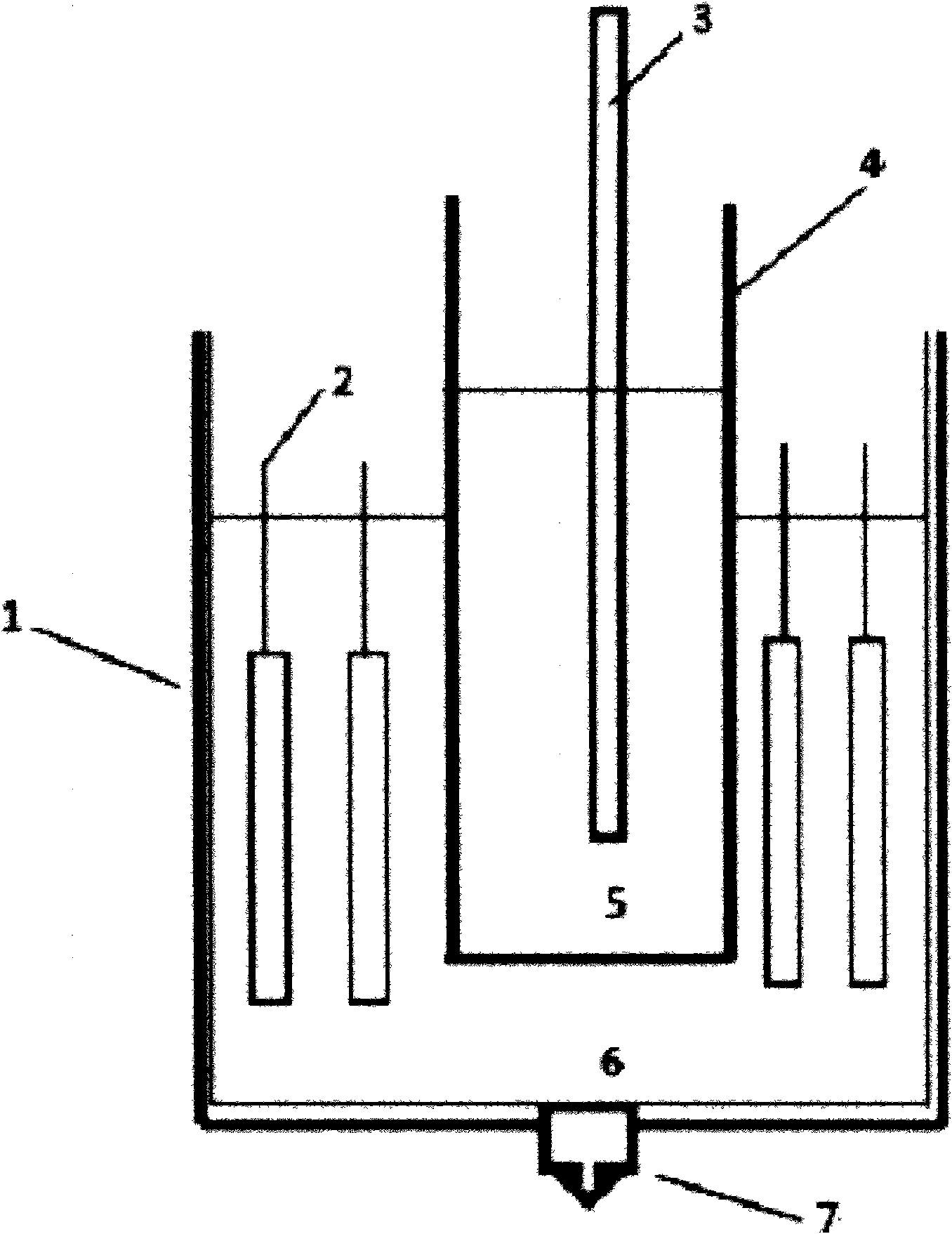 Weaving diaphragm cloth for electrolytic nickel and weaving method thereof