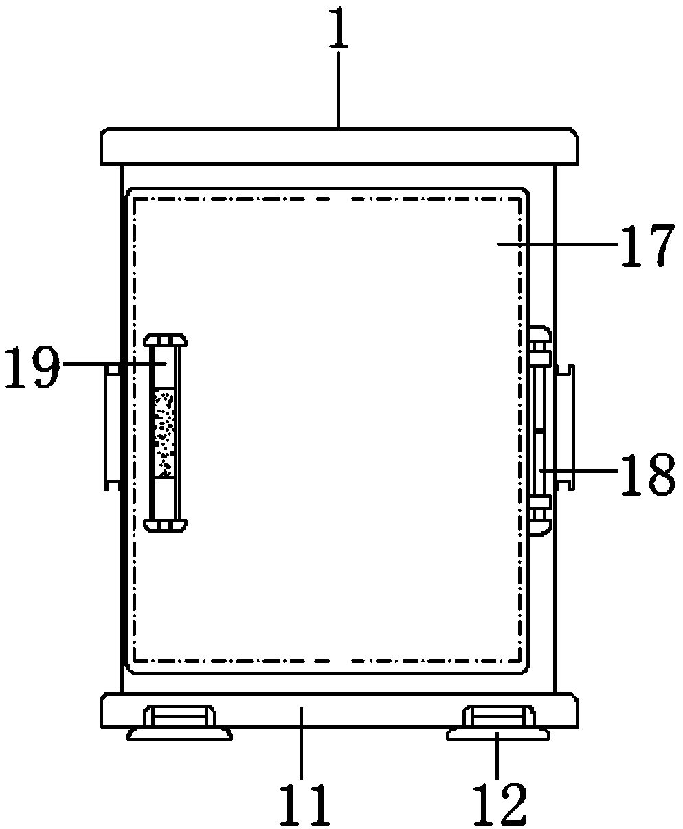 Medical clamping-type disinfection box