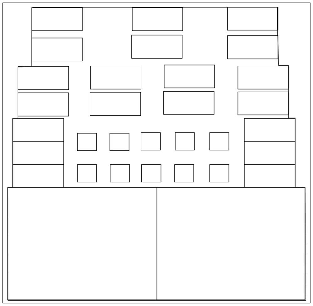 A cake-type integrated circuit layout method and system for chips