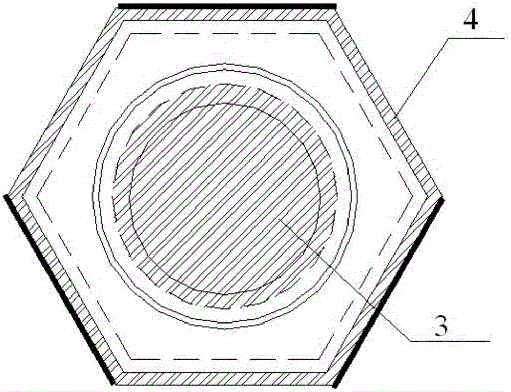 Replaceable prestressed anchor bolt device and mounting and replacement construction method thereof