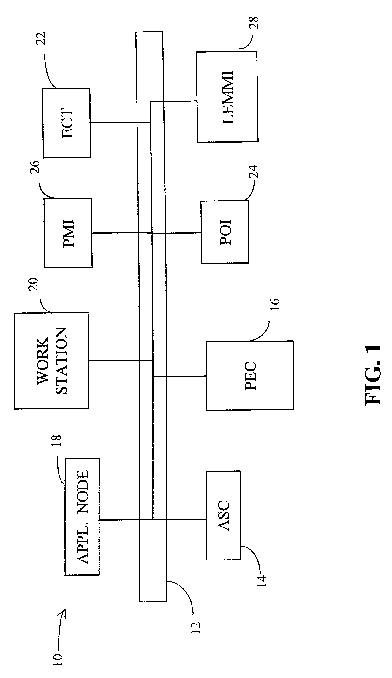 Partially embedded database and an embedded database manager for a control system